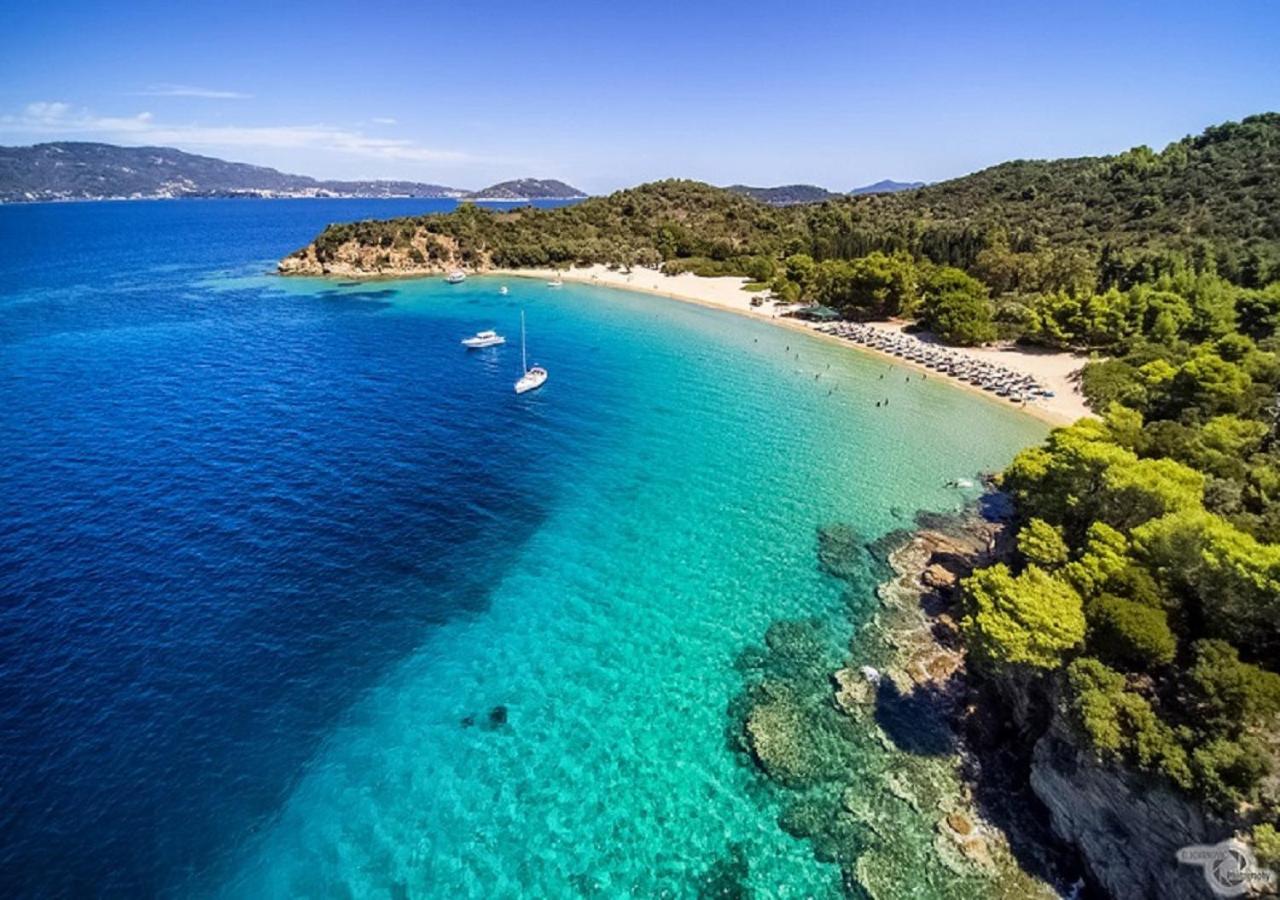 Villa Nikos Koukounaries Exteriör bild