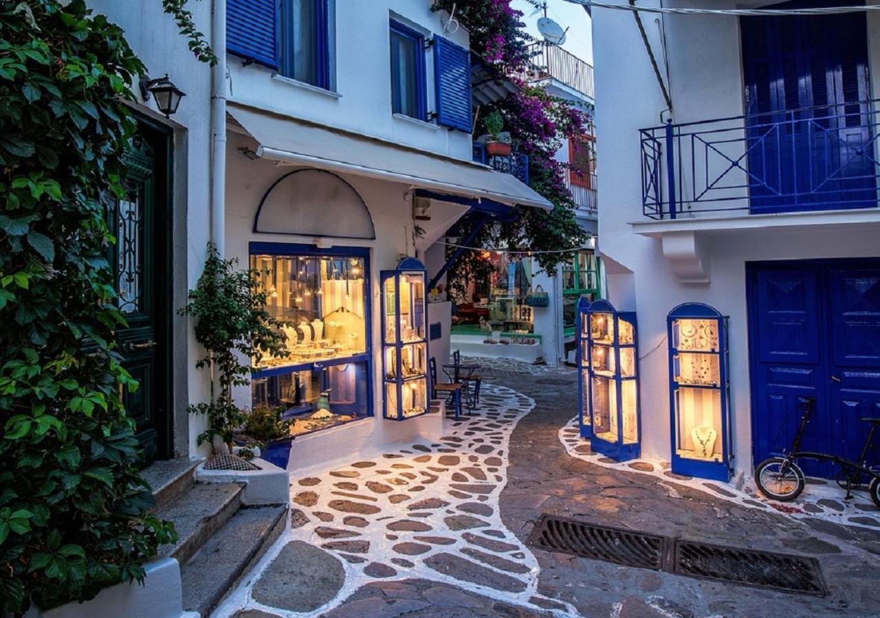 Villa Nikos Koukounaries Exteriör bild
